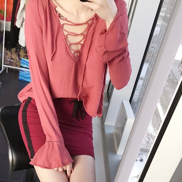 TOBI pink top - Picture 1 of 4